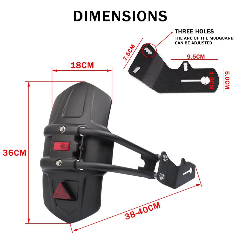For Honda XRE 300 XRE 190 XRE300 XRE190 Sahara Motorcycle Accessories Rear Fender Mudguard Mudflap Rear Wheel Splash Guard Cover