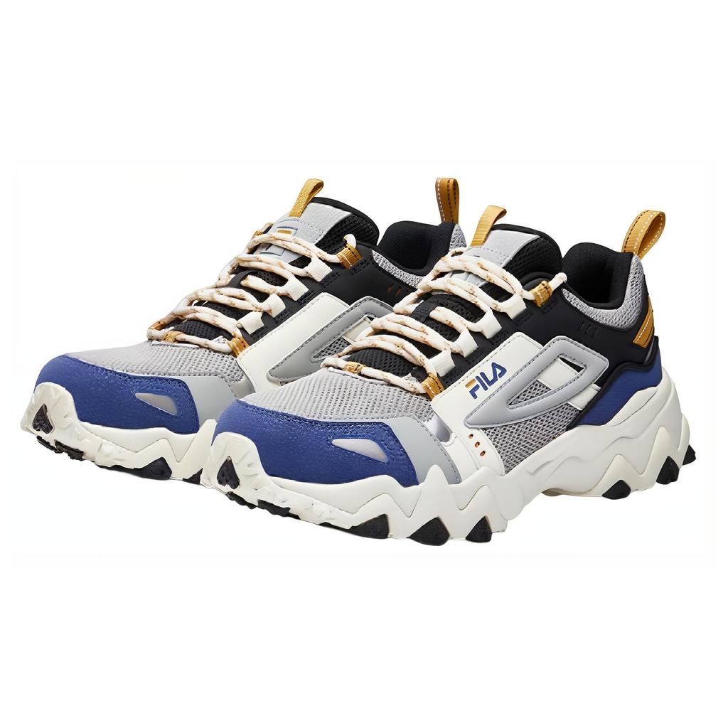 New FILA Oakmont Low Top Sneakers Grey/Blue F12M031111FGC