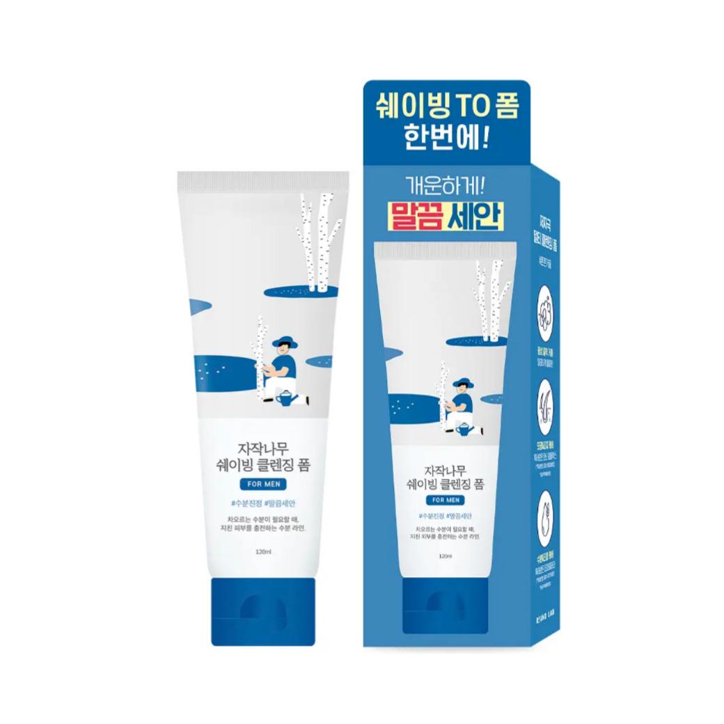 

ROUND LAB For Men Birch Shaving Cleansing Foam 120ml