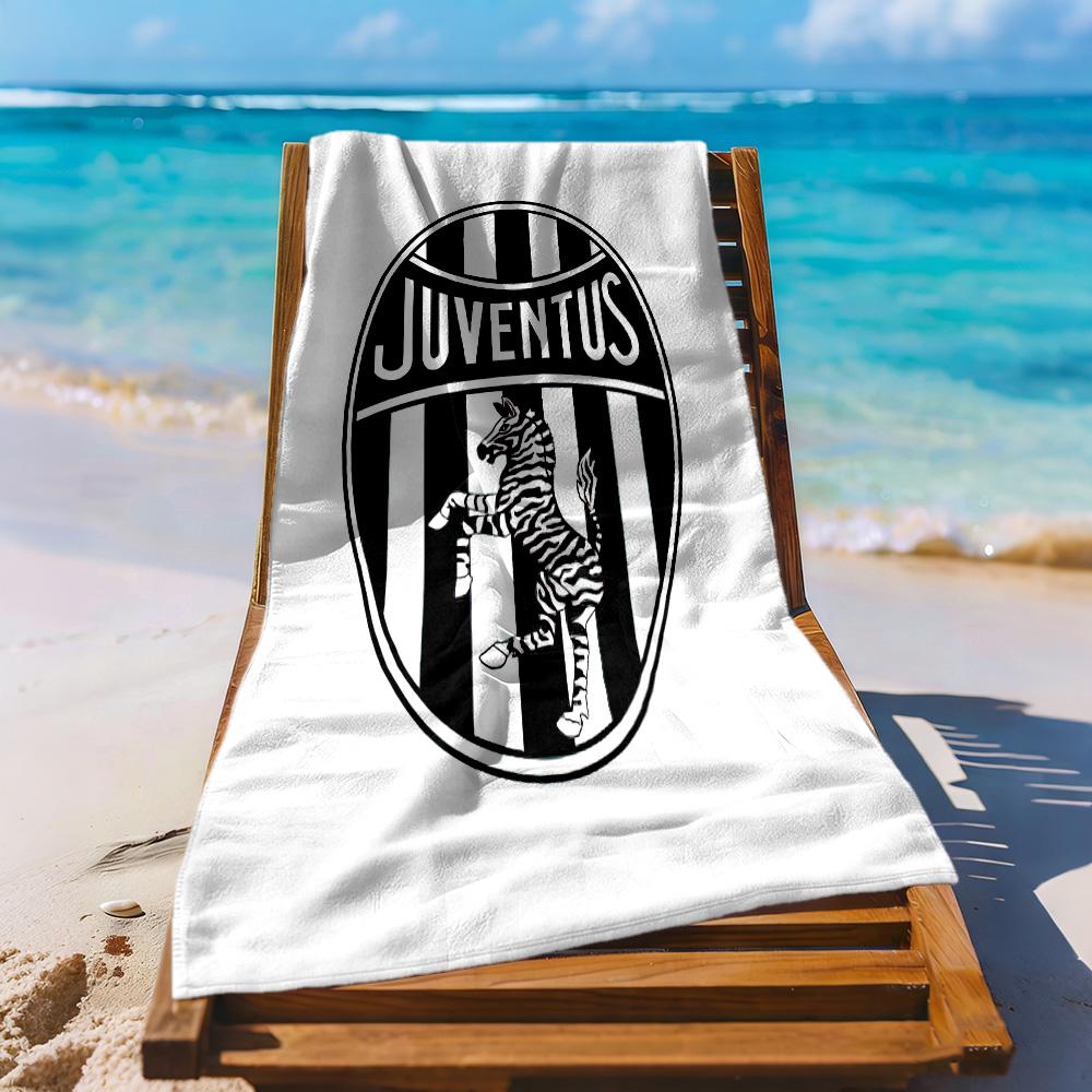 Juventus Beach Towel Quickdry Soft Microfiber Comfortable Lightweight Suitable For Sports Travel Swimming Yoga Bathroom Beach And Pool