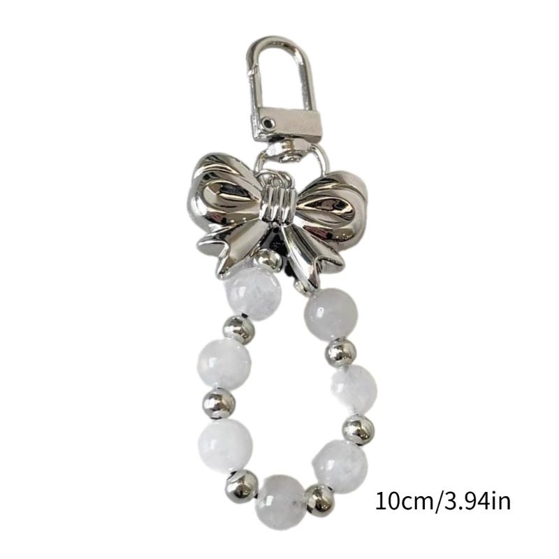 Versatile Bowknot Keychain Phone Ornament Stylish Bowknot Bag Accessory Phone Pendants Bag Jewelry for Adults and Teens