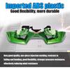 Für Z900 2024 Motorrad Sport Downforce Naked Frontspoiler Aerodynamischer Flügel-Deflektor 2020-2024 Motorradteile (Schwarz)