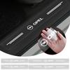 4Pc Car Threshold Protector Transparent Decorative Badge 3D Sticker For Insignia Astra Antara Meriva Zafira H G Corsa