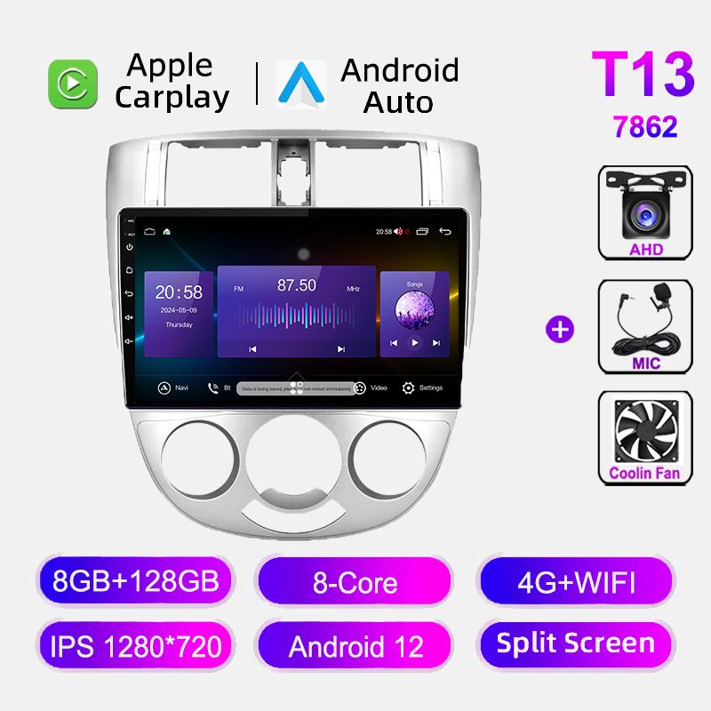 Android 12 Carplay For Buick Excelle HRV 2004-2013 Chevrolet Lacetti J200 Car Radio Multimedia Player Navigation GPS Head Unit