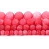 6/8mm Natural Stone Matte Imitation Fuchsia Cracked Dream Agates Dull Polish Onyx Beads For Jewelry Making DIY Bracelet