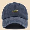 Pc Exquisite Printed Baseball Cap with Stylish Cricket Design InsectThemed Duckbill Hat  Adjustable Size Breathable  Comfo