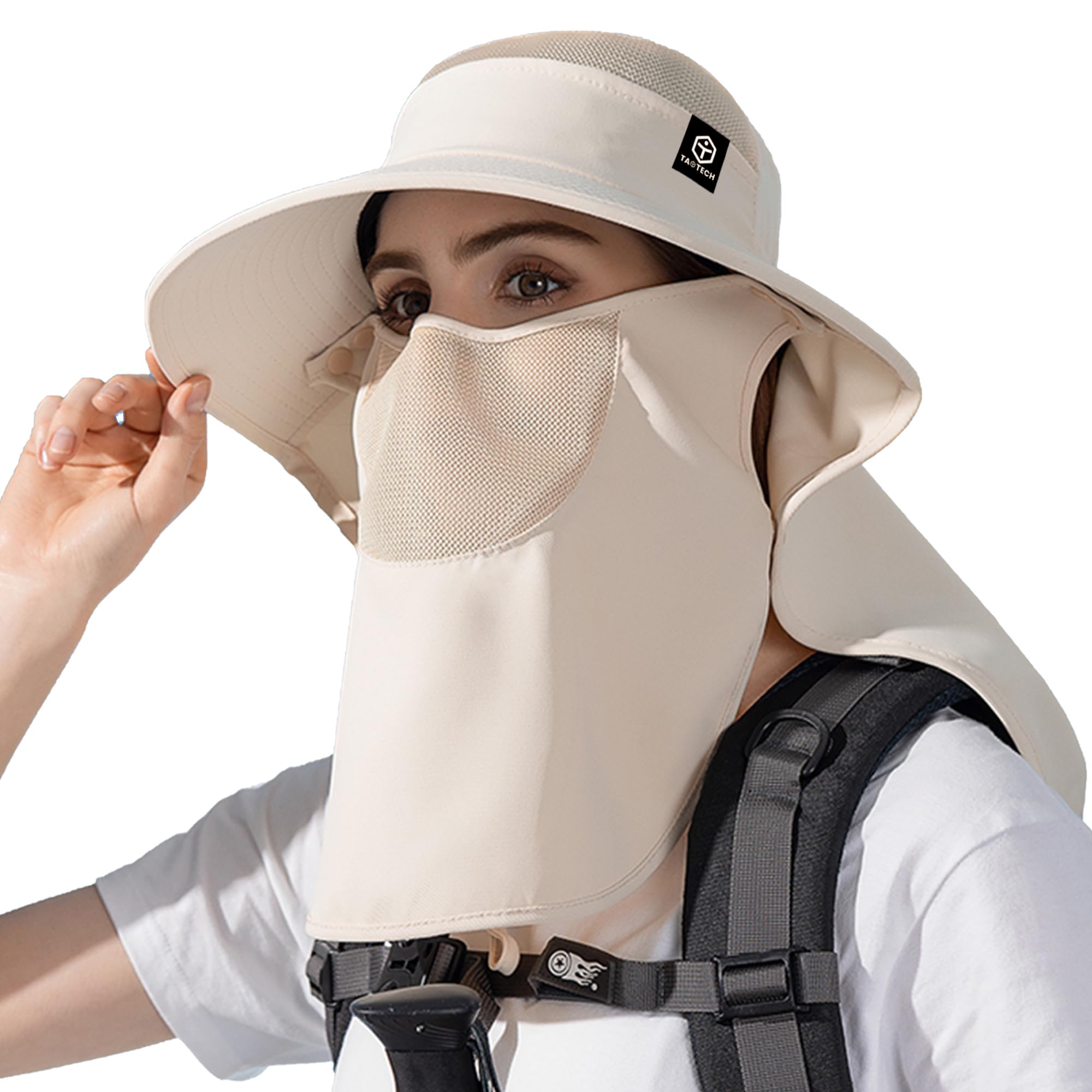 

Солнцезащитная шляпа, защита, козырек, лучи, солнечный ожог, активности, ходьба, блокировка УФ-лучей на 360 градусов для шеи, предотвращение УФ-излучения для альпинизма [TaoTech]