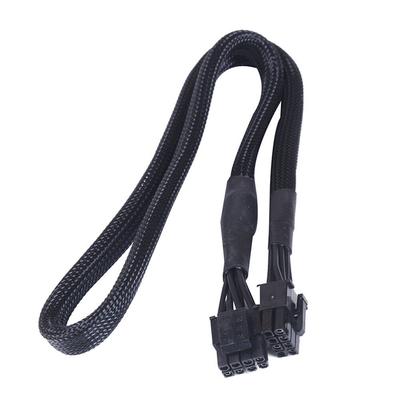 50cm CPU 8Pin Stromversorgungskabel Schwarz Für Corsair RM x Serie 8 PIN auf 4+4 PSU