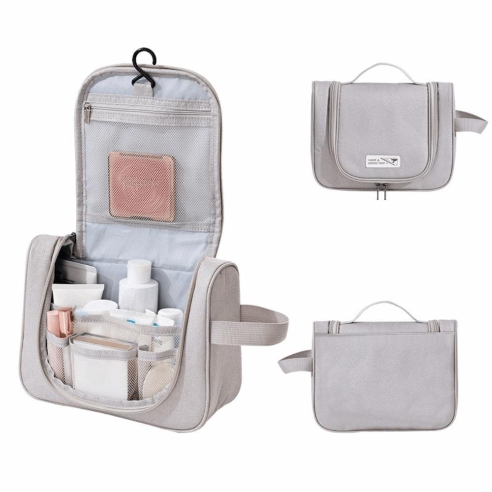 Multilayer Hanging Cosmetic Bag Foldable Travel Toiletries Bag Portable Travel Makeup Bag  Travel
