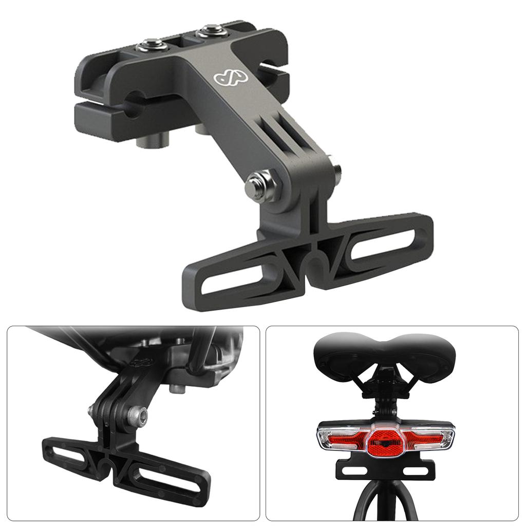 Electric Tail Light Bracket Rear Light Holder Bicycles Lamp Bracket Bicycles Saddle Tail Light Mount Cycling Accessories