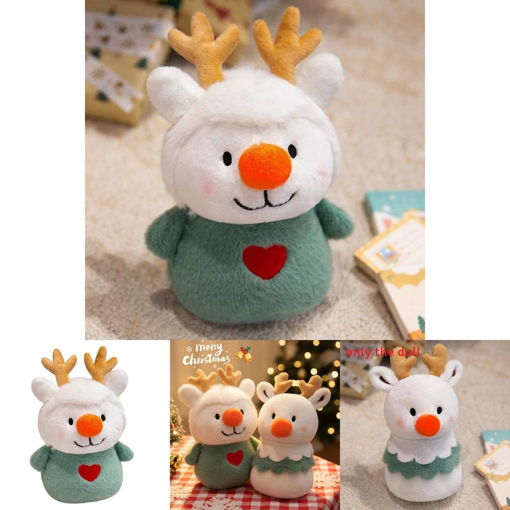 Christmas Reindeer Plush Toy Collectors Stuffed Doll For Holiday Gifts