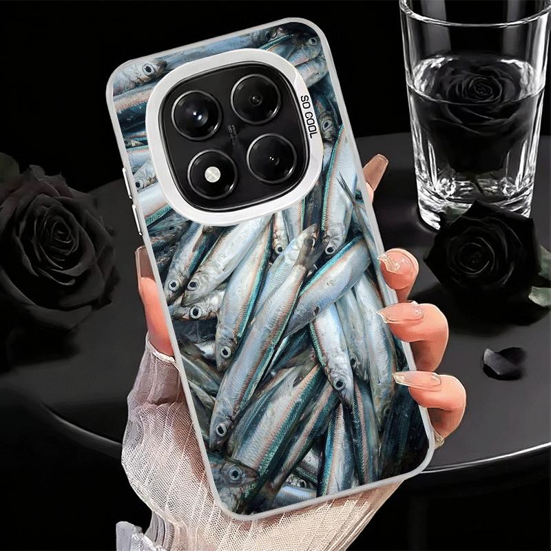 Discounted Salted Fish Shockproof Phone Case for Xiaomi Redmi Note 15 14 13 12 Pro Plus 11 11S 11T 5G Cover Anti Fall Fundas