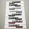 2pcs 3D ABS Chrome Car Letters TURBO 4MATIC Logo Fender Side Badge For Mercedes AMG A35 45 A45S W177 W176 Stickers Accessories