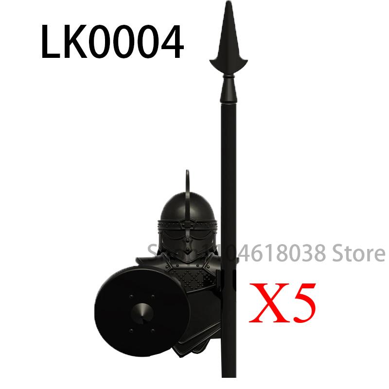 Medieval Military Noble Knights Building Blocks Figures Accessories Helmet Armor Shield Sword MOC Bricks Toys Friends Gifts