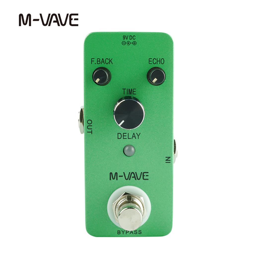 M-VAVE Guitar Effect Pedal Multi-effects Pedal Compressor/Booster/Overdrive/Delay/Reverb/Distortion/Looper/IR BOX/Chorus/Tremolo