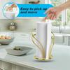 1pcs Hotel Kitchen Restaurant Iron Tabletop Paper Towel Holder Creative Standing Tissue Roll Organizer for Home & Commercial Use