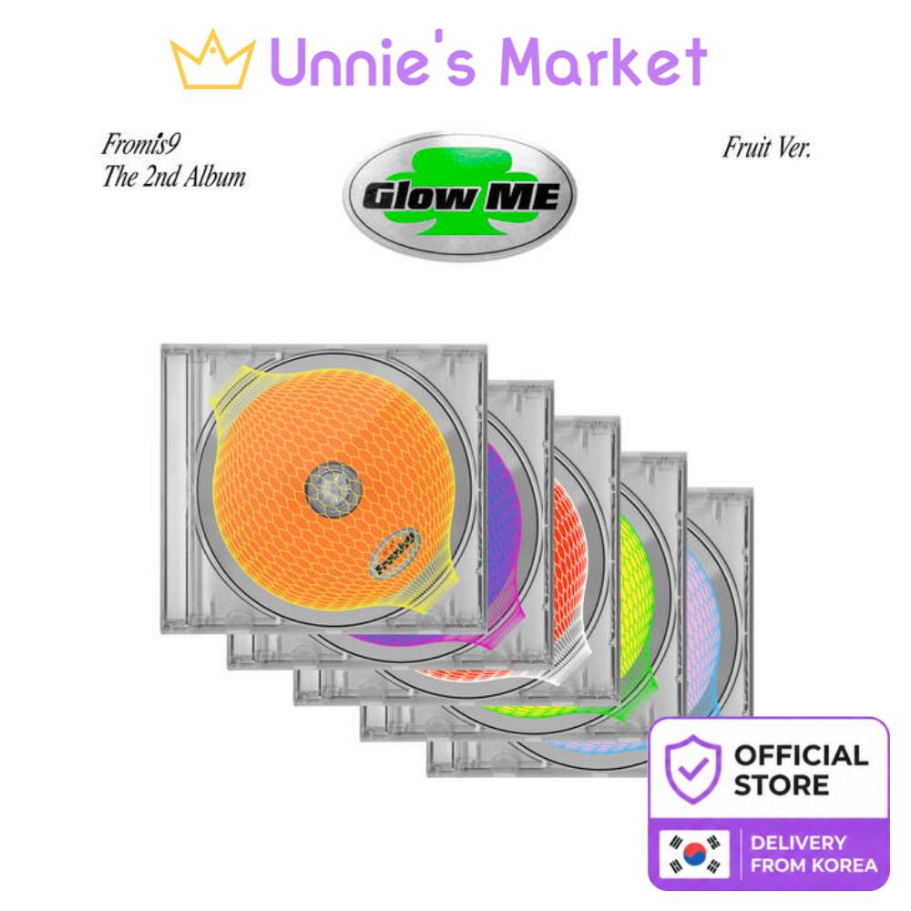 [Pre-order] fromis_9 [Glow ME] Fruit Ver. 2nd Album + Free Gift Random ver. (no duplicates)