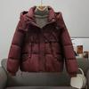 Casual Loose-fitting Cotton-padded Jacket Women's Short Winter Cotton Jacket, High-end Sense of Small Thick Cotton-padded Jacket