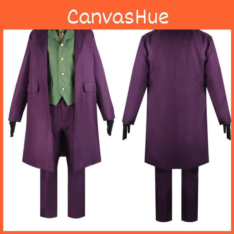 Batman Dark The Knight Joker Heath Ledger Cosplay Costumes For Halloween Outfits