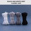 Basketball Oval Shoe laces Half Round Running Sneakers Laces Durable Without Fading Shoe Strings Men Women 100/120/140/160/180CM