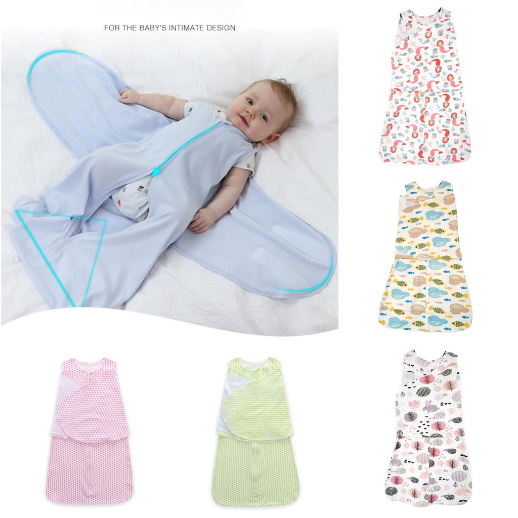 Buy Adjustable Baby Newborn Dot Sleeping Bag Swaddle Sack Wrap Wearable