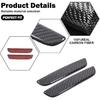 Dry Carbon Fiber Car Body Door Handle Moulding Cover Sticker for Corvette C6 2005-2013 Car Exterior Door Handle Cover Trim Frame Look Cover Trims