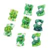 24PCS Clovers Dog Bows Lightweight Exquisite Puppy Hair Bows for Dog Hair Grooming Accessories