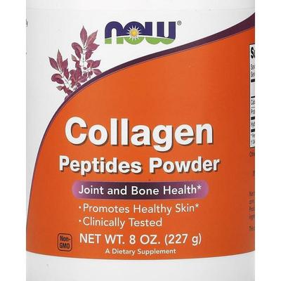 NOW Foods Collagen Peptide Powder 227g Women 30 40 Nutrients 1, 227g