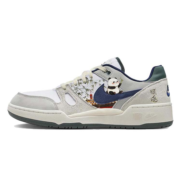 

Nike Full Force Skateboard Shoes Men s Low top Gray/White FZ3595-100(Team56-) 40.5