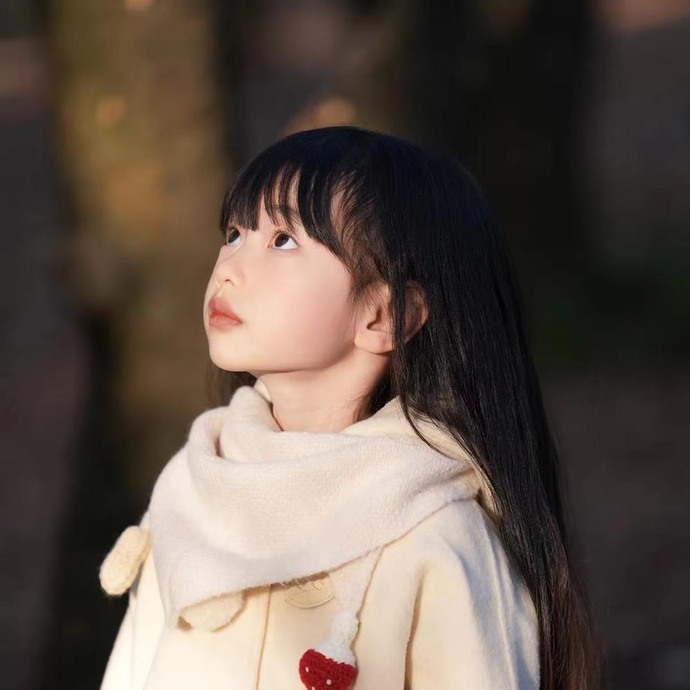 Soft Cotton Triangle Scarf Thicken Thermal Neckerchief Cute Winter Autumn Scarf Toddlers