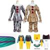 Authentic Pennywise Cosplay Costume For Kids Stephen King's It Clown Suit For Halloween Party