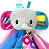Kids II Japan Bright Starts Cuddle Tags Blankie Elephant & (10213-02)