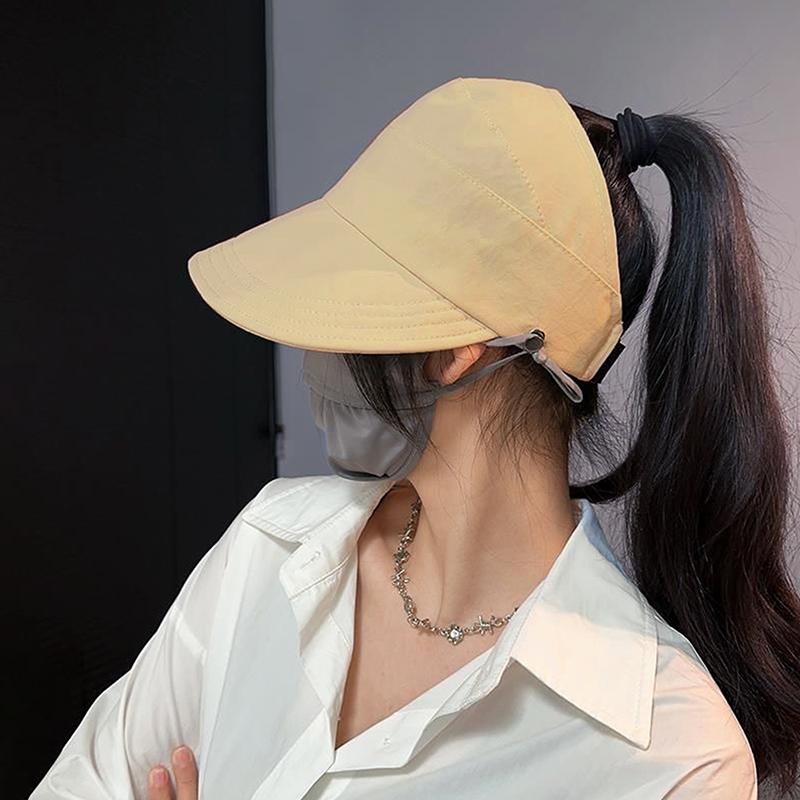 Able Lady Vacation Foldable Sunscreen Hat Beach Cap Casual Hat