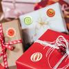 Xh097 Stickable Adorable Christmas Candy Labels For Creative Projects Holiday