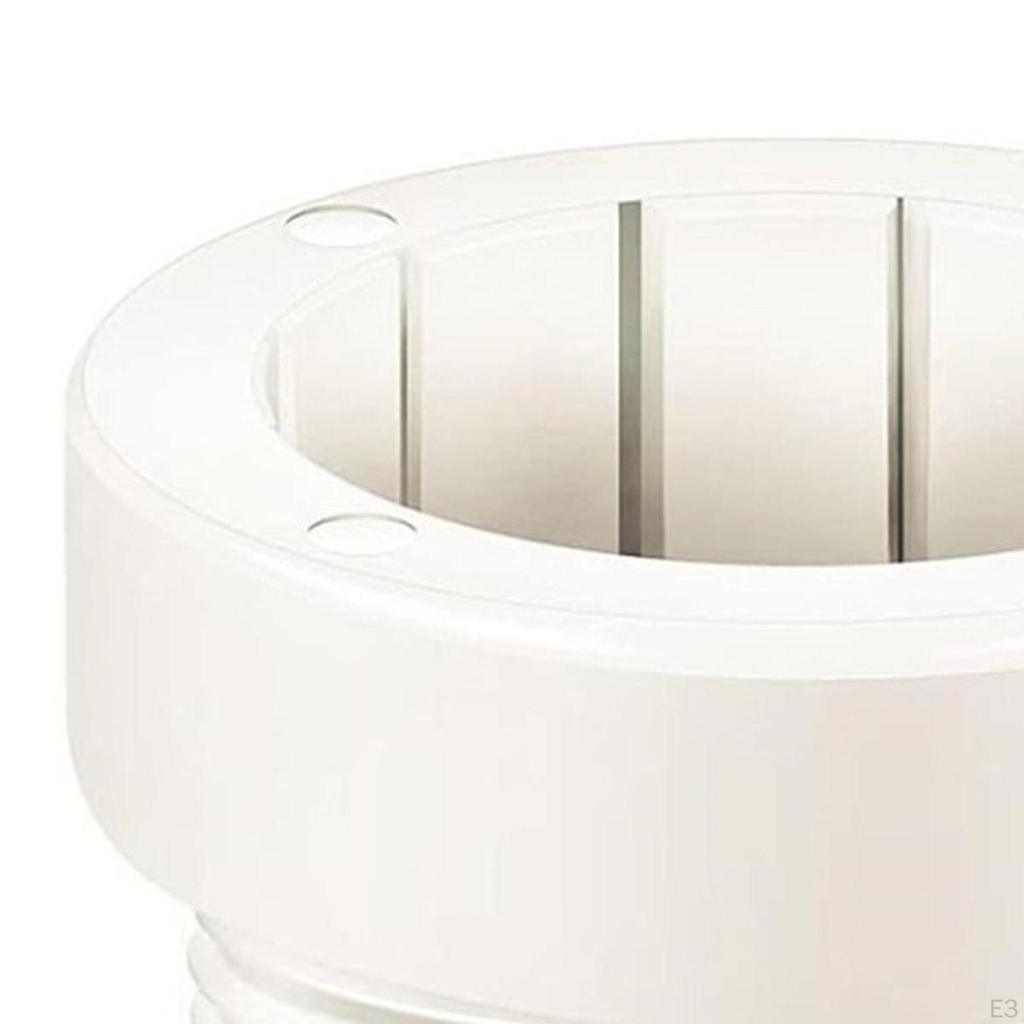 Pachet de 4 Inserții Stabilizatoare pentru Umbrelă de Piscină pentru Orificiu de Punte de 1,75 inch