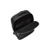 Bally Solid Color Litchi Pattern Zipper Closure Large Capacity Commuter Backpack Men Backpack Black 6240401