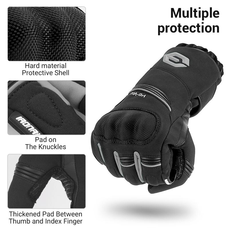 Motorcycle Gloves Warm And Windproof Winter Riding Gloves Touch Screen Anti Fall And Waterproof Motorcycle Rider Gloves