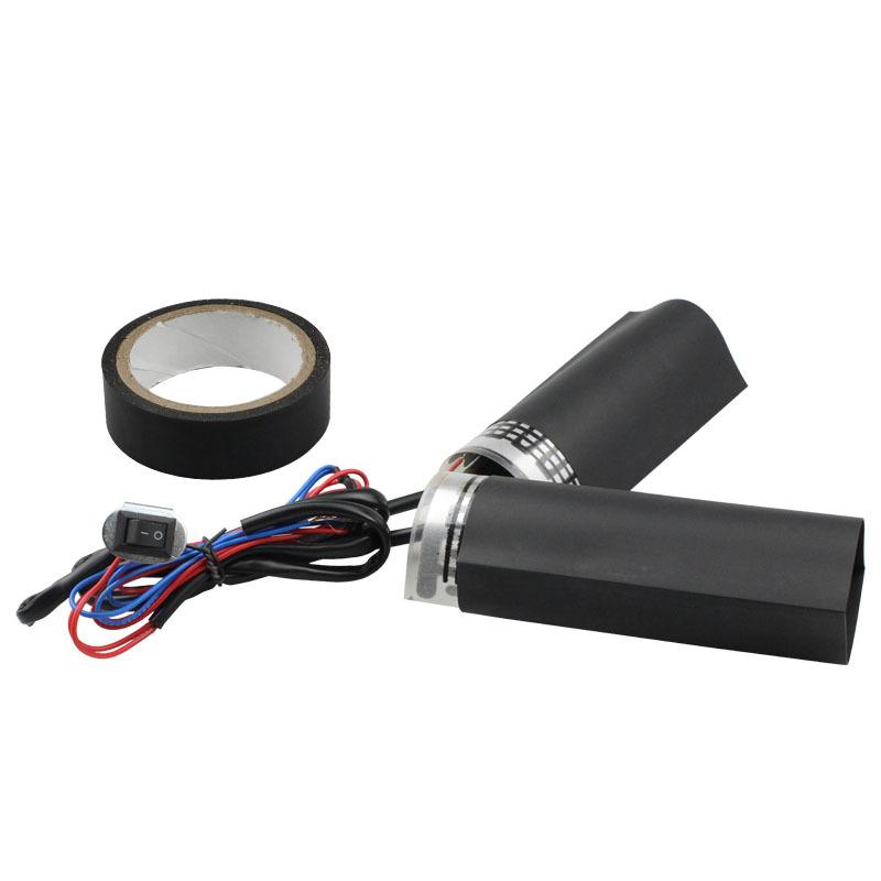 Motorcycle Riding Electric Heating Handle, Off-Road Vehicle Modified Electric Heating Handle Cover 12V Turn Handle Electric Heating Handle