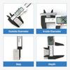Tyture Plastic Pachometer Digital Calibrator Electronic Tools Depth Gauge Measuring Instruments Vernier Caliper Digital Ruler