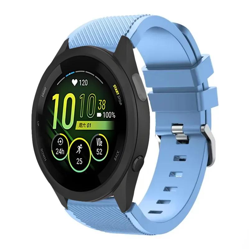 22mm Silicone Strap for Garmin Forerunner 265 965 Venu 3 comfortable Bracelet Replacement wristband Garmin Forerunner 955 correa