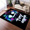 6 Styles Fashion Neon Graffiti Printed Carpet for Living Room Bedroom Home Decor Non-slip Floor Mat Modern Carpet Sofa Area Rugs