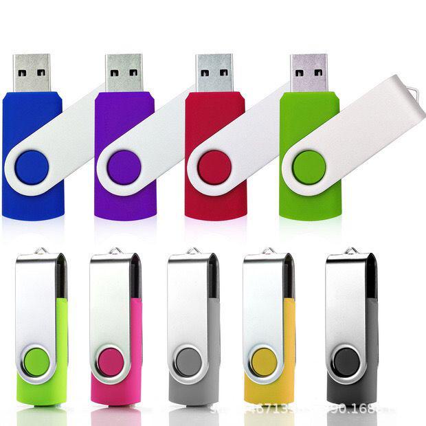 Drehbarer USB-Stick: Student & Business, Optionen mit kleiner Kapazität (2GB-64GB), Ideal für Ausstellungen