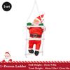 Christmas Decorations Santa Ladder Christmas Tree Ornaments Candy cane mirror ball Crafts Xmas Pendant Navidad Home Decoration