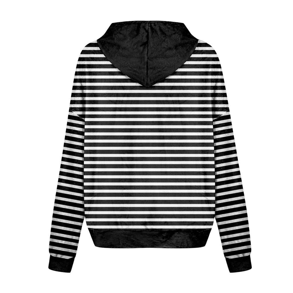 Dámské mikiny Oversized Zimní Plyšové Roztomilé Mikiny Pulovr Trendy Podzimní Zimní Oblečení