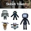 Skibidi Toilet Man Plüschtier Niedliches und Weiches Spielzeug für Kinder Tierdesign 28cm Höhe