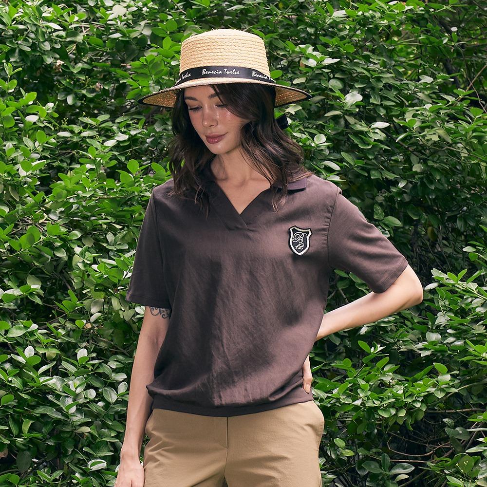 Venezia 12 Linen Mix Brown Free/Free