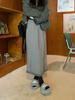 Tassel Knit Over-Knee High Waist Slim Wool Skirt with Matching Sweater