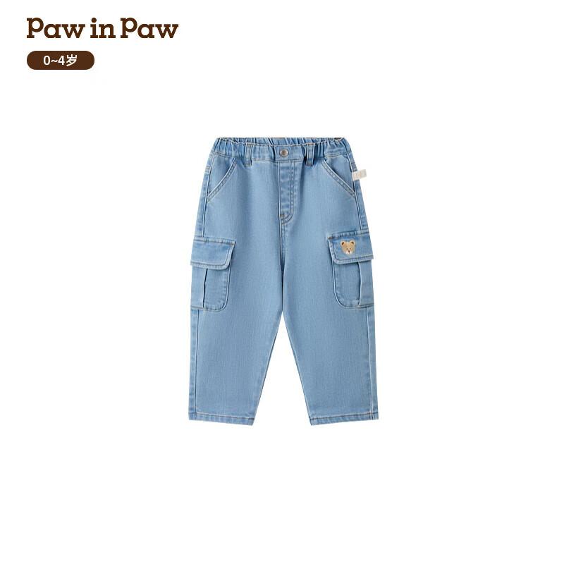 PawinPaw Cartoon Bear Baby Boy Casual Jeans 100