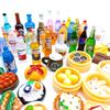 10Pcs Random Mini Independent Packaging Surprise Blind Bag Kawaii Bottle Food Model Child Birthday Party Favors Gifts