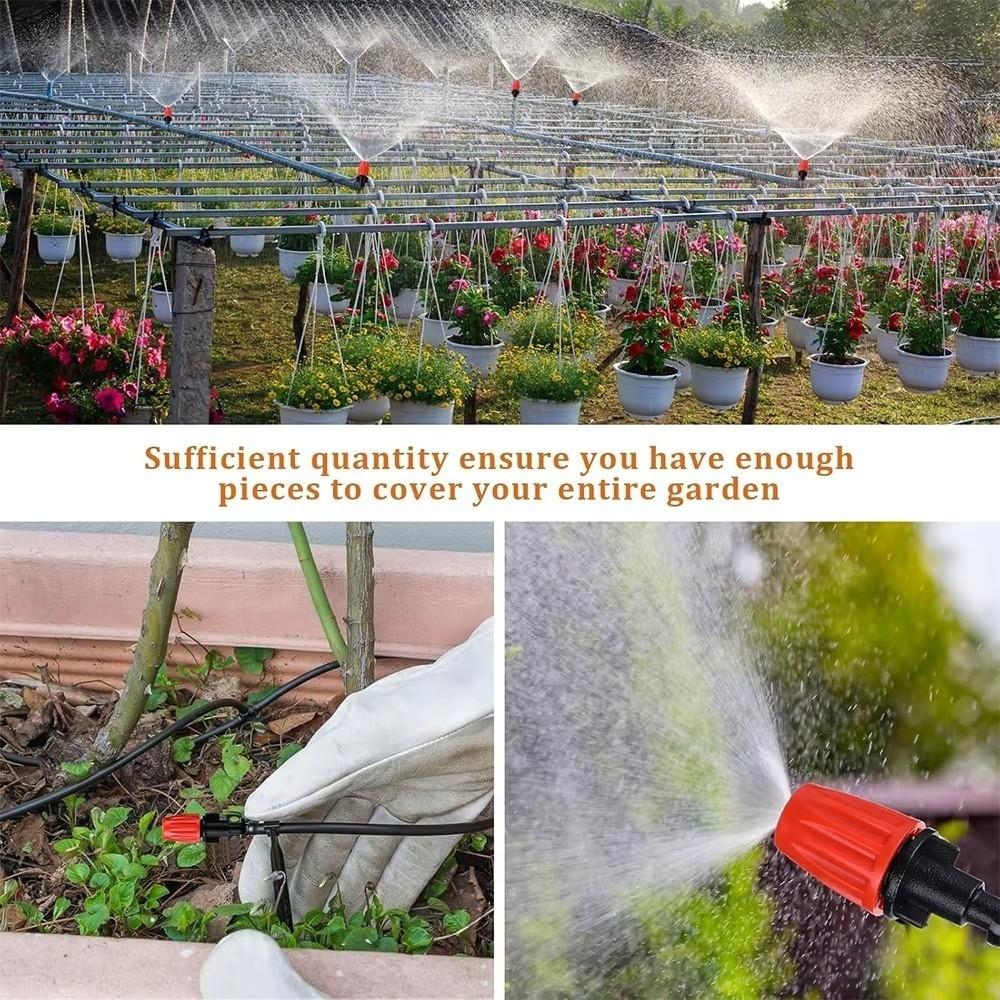 Plastic Automatic Watering Kit Fog Nozzles Spray Misting System Drip Irrigation System  Outdoor